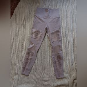 alo yoga high waist moto leggings